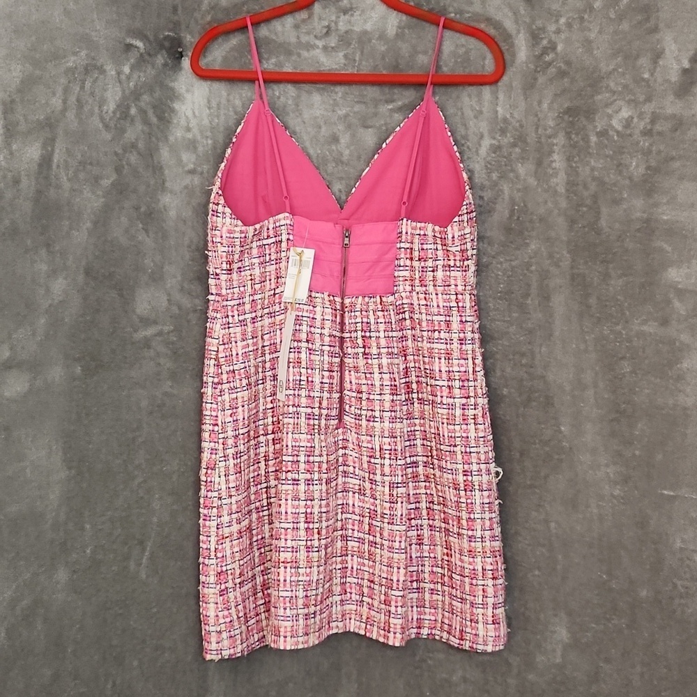 NWT House of Harlow 1960 CANDY tweed dress size Large - Picture 5 of 15
